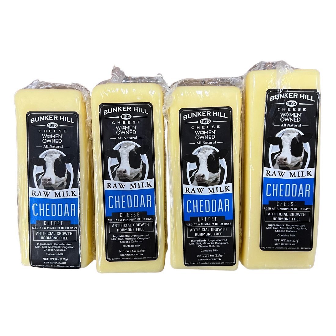 Raw Milk Cheddar Cheese (8 oz Bar)