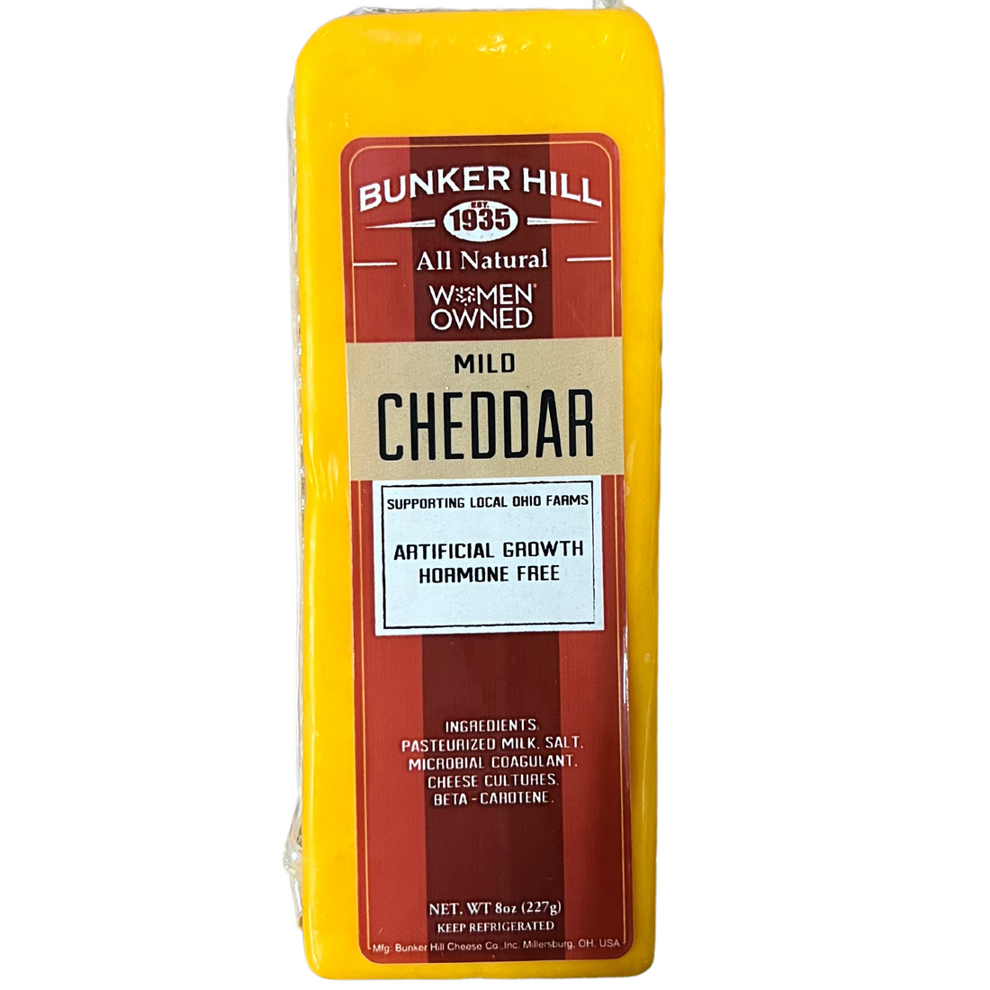 Mild Cheddar Cheese (8 oz Bar)