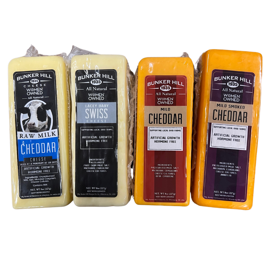 Artisan Cheese Sampler Bundle (4 Varieties)