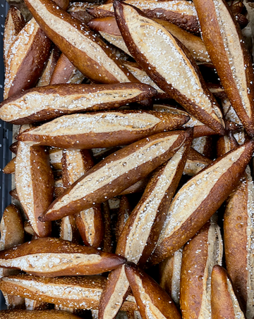 Sourdough Soft Pretzel Stick