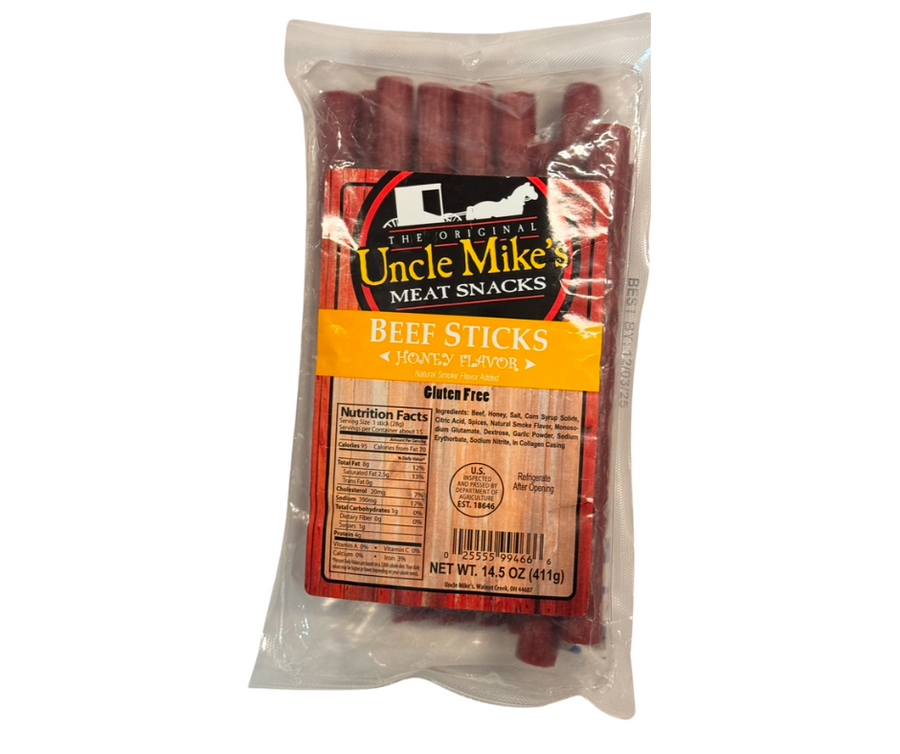 Uncle Mike's Honey Beef Sticks – 14.5oz